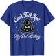 Can't Talk Now My Dad's Calling Dark Humor Dead Dads Club T-Shirt - T-Shirt | Royal