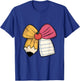 Coquette Bow Pencil Paper Back To School Teacher Student T-Shirt - T-Shirt | Royal