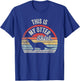 Vintage Cute Otter Shirt This Is My Otter Shirt Sea Otter T-Shirt - T-Shirt | Royal