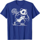 Awesome Panda Lacrosse Lax Dude T-Shirt - T-Shirt | Royal