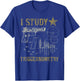 I Study Triggernometry Funny Pro Guns Trigonometry Math Gift T-Shirt - T-Shirt | Royal