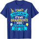 3 Years Old Grandson Gift It's My Grandson 3rd Birthday T-Shirt - T-Shirt | Royal
