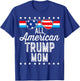 All American Trump Mom American Flag Sunglasses Trump Girl T-Shirt - T-Shirt | Royal
