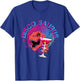 Disco Saurus Disco Dinosaur DJ Party Celebrations Club Dino Design T-Shirt - T-Shirt | Royal