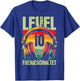 10th Birthday Boys Video Gamer Level 10 Unlocked Boys T-Shirt - T-Shirt | Royal