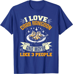 Crab Rangoon Shirt Sarcastic Seafood Lover Crab Rangoon T-Shirt - T-Shirt | Royal