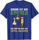 Chemical Teacher Chemical Laboratory Sayings , black, s T-Shirt - T-Shirt | Royal