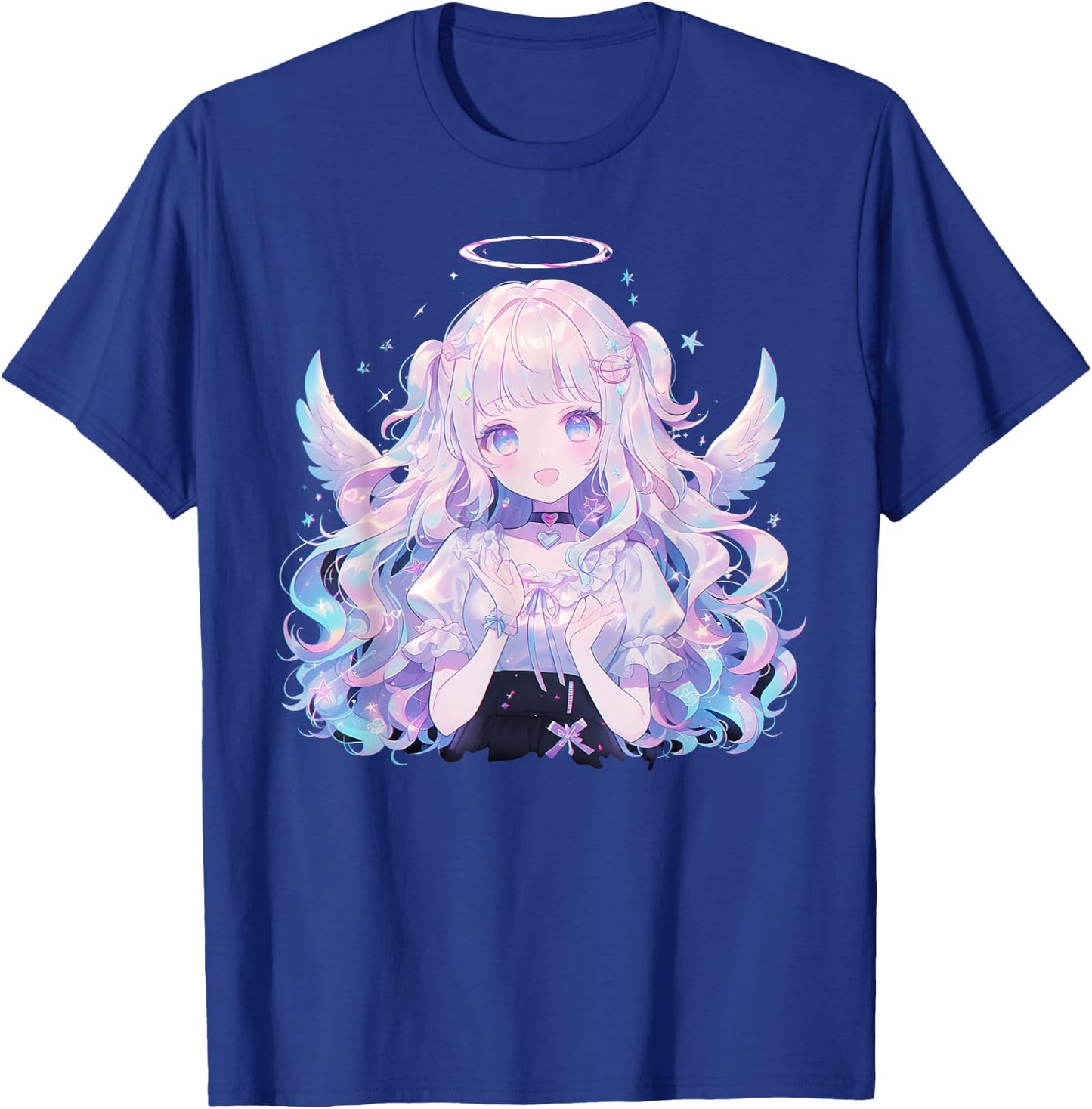 Japanese Tableware Manga Gothic Demon Waifu Retro , Black, S T-Shirt - T-Shirt | Royal