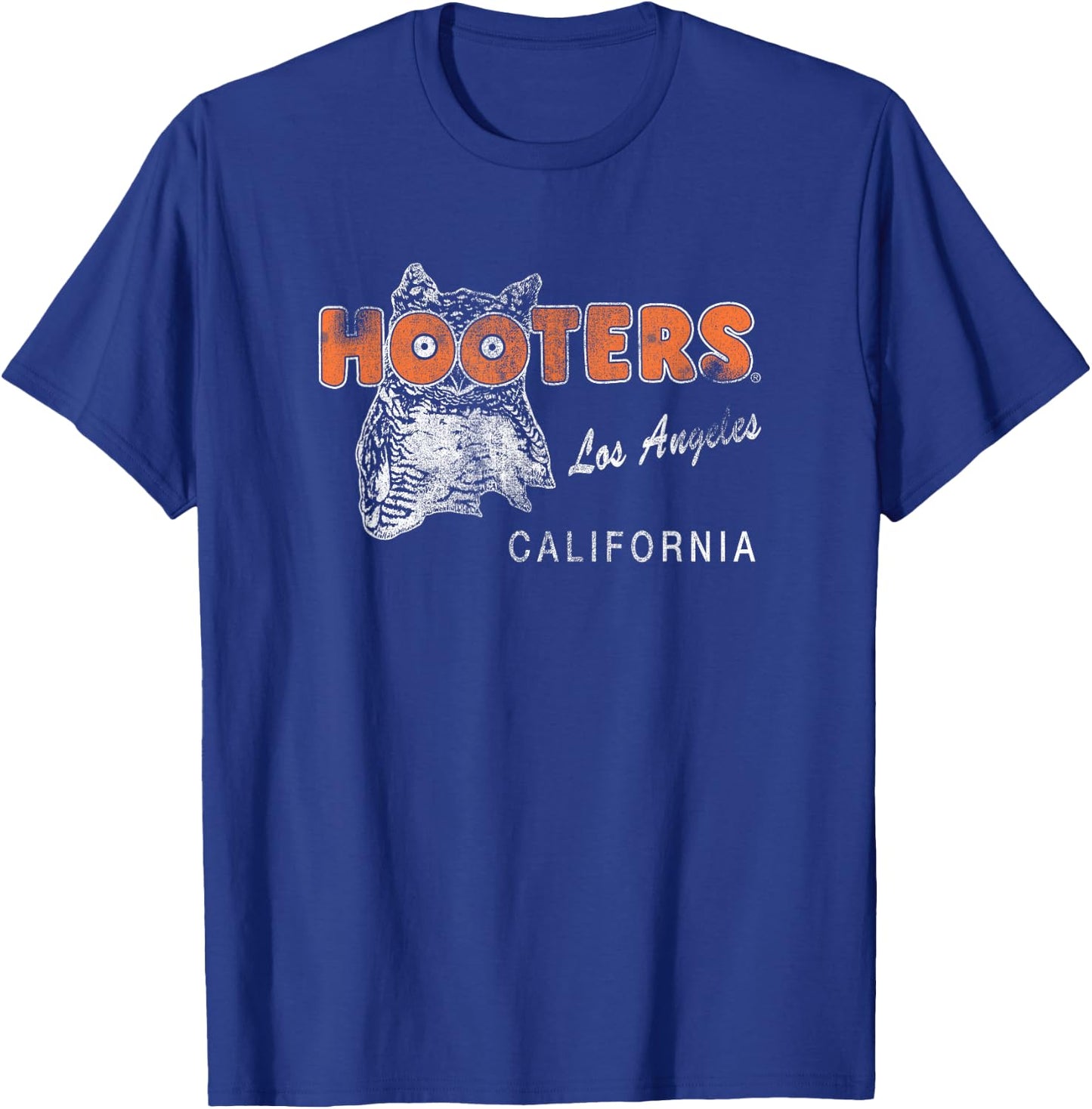 Hooters Vintage Los Angeles , black T-Shirt - T-Shirt | Royal
