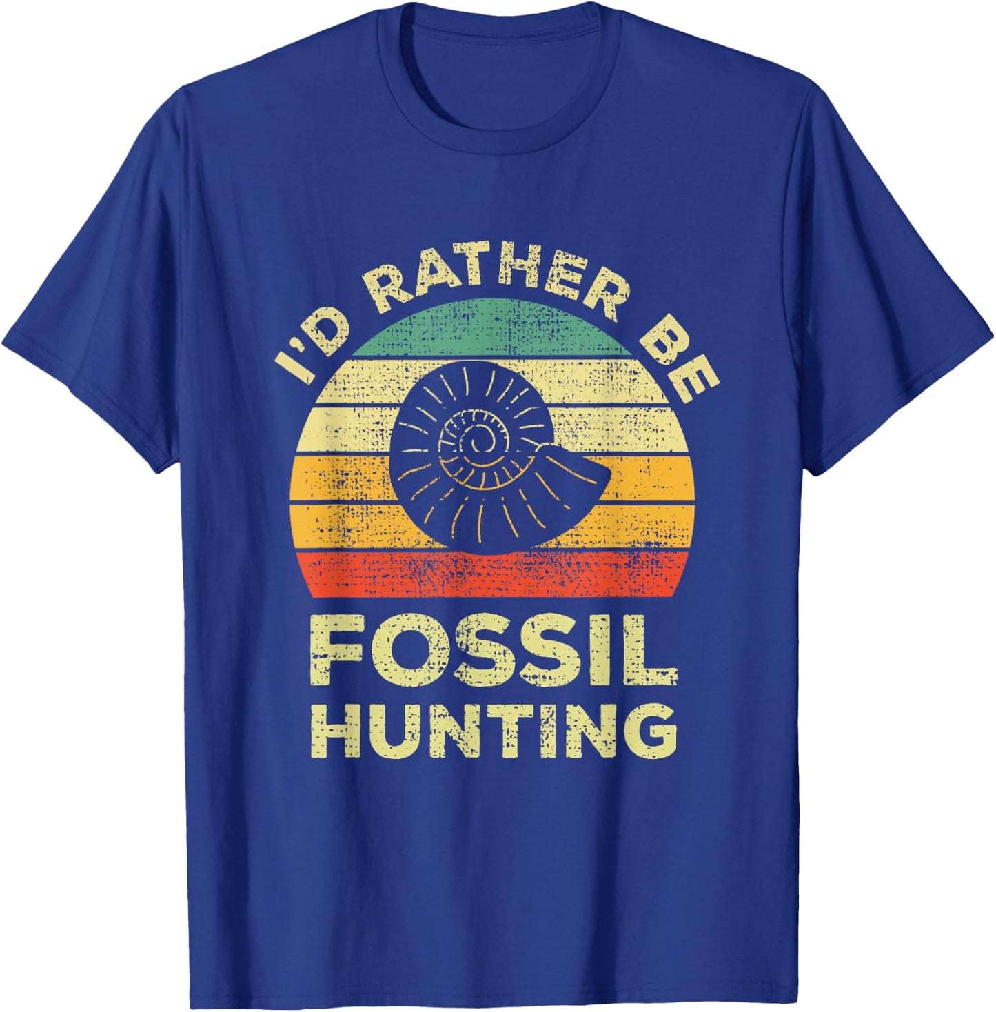 I'd rather look for fossils T-Shirt - T-Shirt | Royal