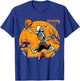 Basketball Skeleton Halloween Spooky Boys Basketball Player T-Shirt - T-Shirt | Royal