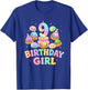 9th Birthday Girl Dumpling Shirt Cute Kawaii Dumpling Party T-Shirt - T-Shirt | Royal