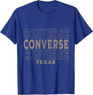 Converse Texas Vintage , Black, S T-Shirt - T-Shirt | Royal
