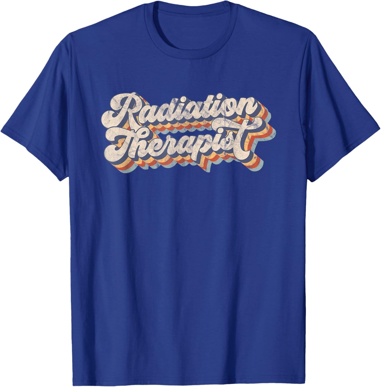 Vintage Retro Radiation Therapist Radiation Therapy T-Shirt - T-Shirt | Royal