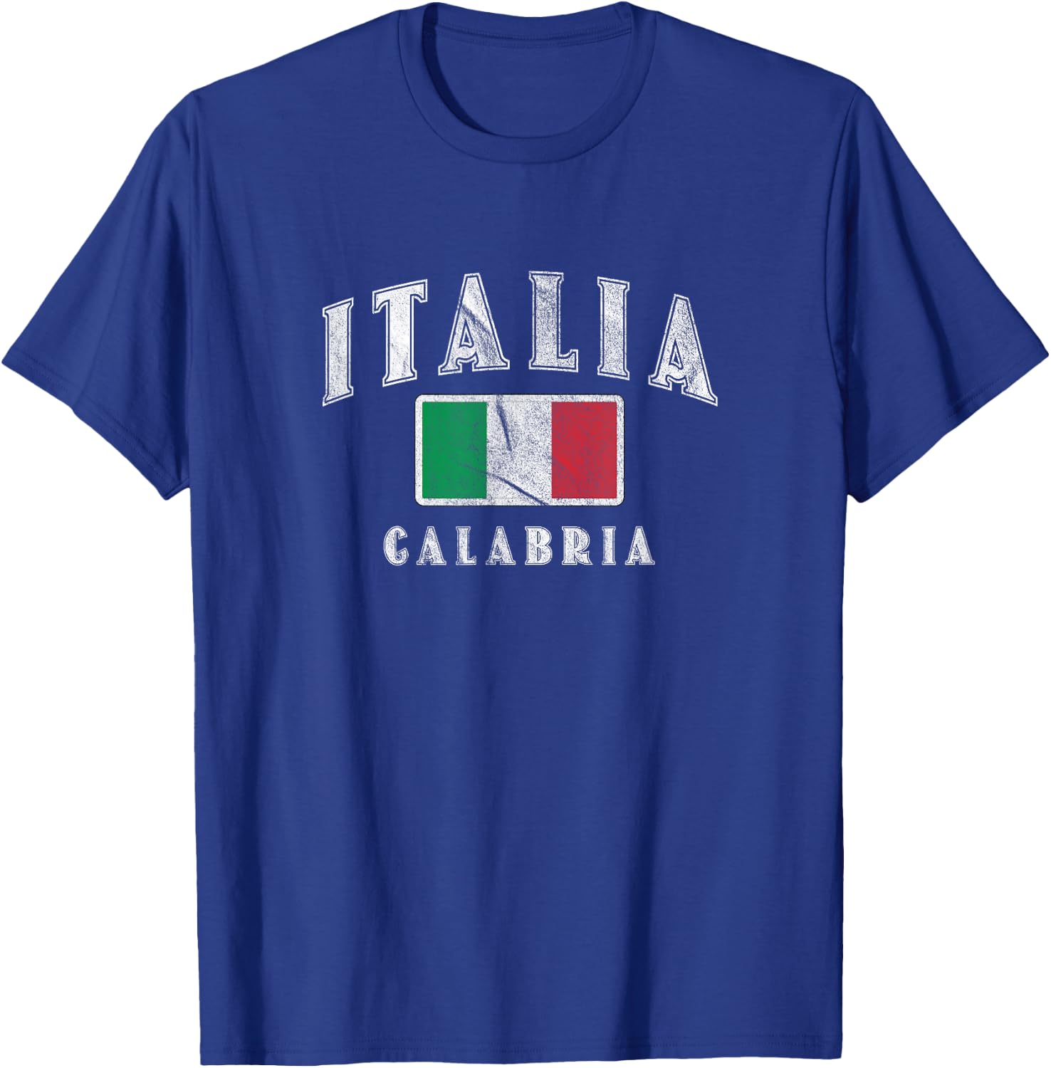Calabria Italian Flag Souvenir Italy Italia T-Shirt - T-Shirt | Royal