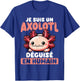 Je Suis Un Axolotl Disguised As Human , Black, S T-Shirt - T-Shirt | Royal