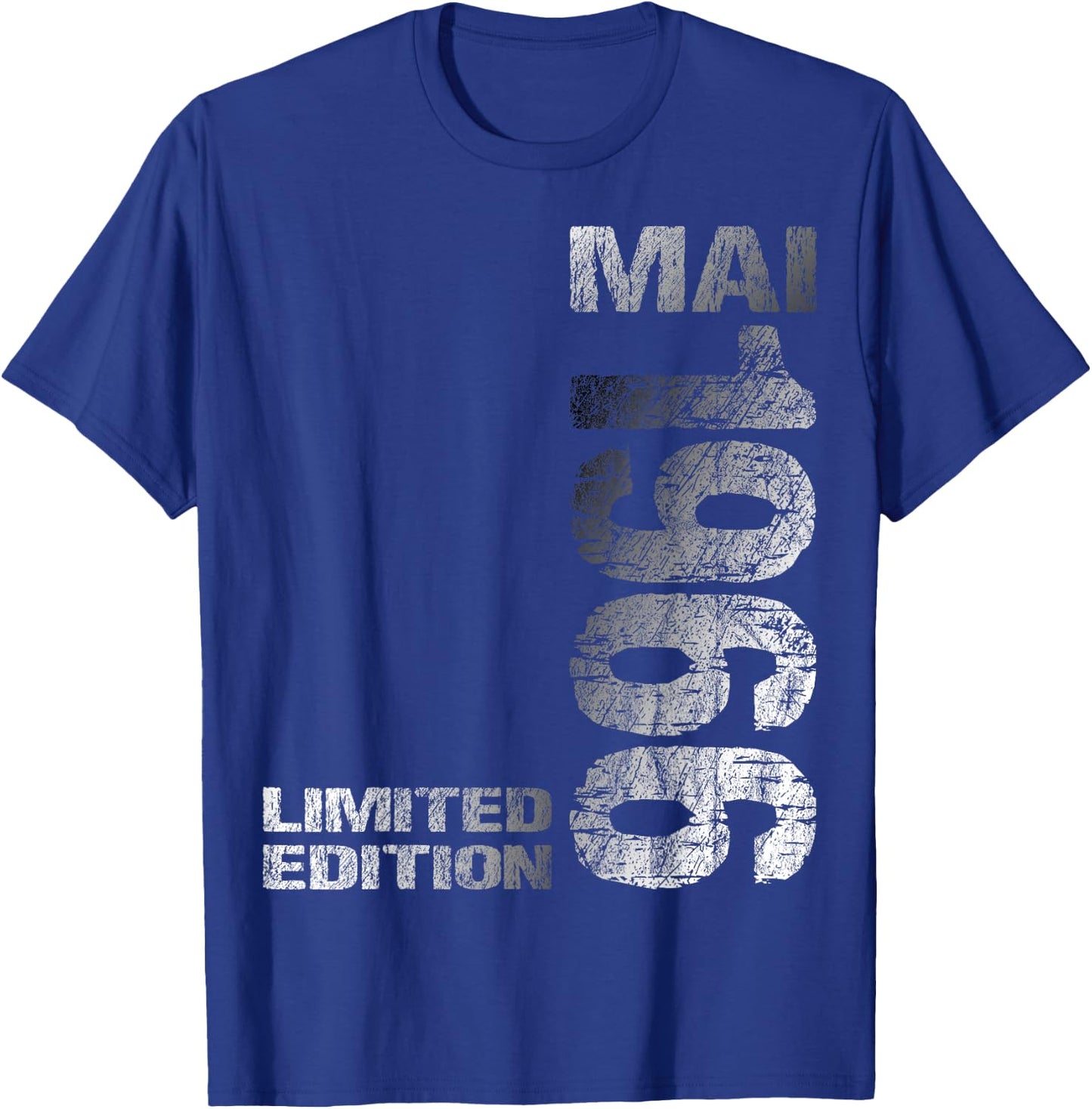 Limited Edition Mai 1966 Mann Frau 60. Geburtstag T-Shirt - T-Shirt | Royal