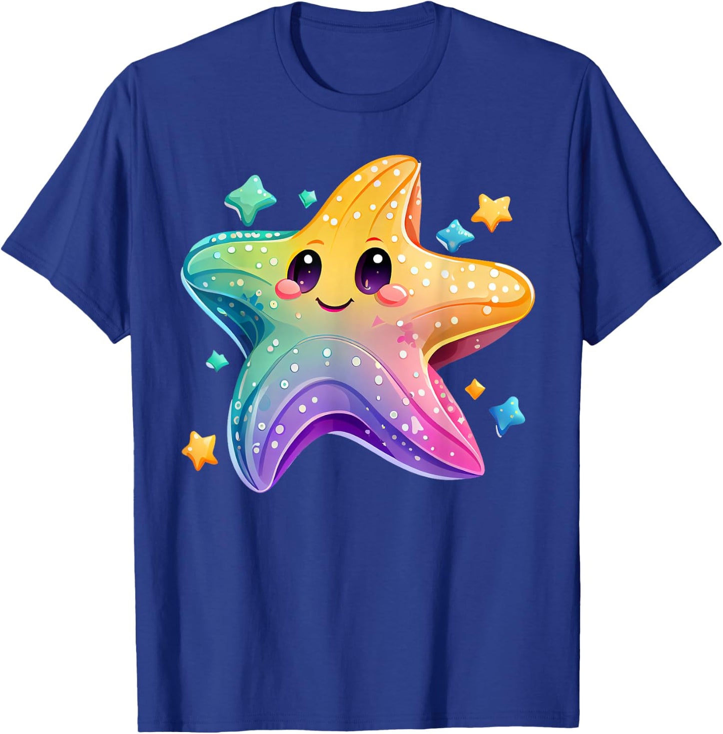 Starfish Costume Adult Women Children Starfish T-Shirt - T-Shirt | Royal