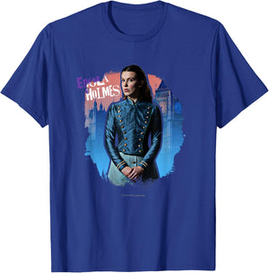 Enola Holmes - Enola (Millie Bobby Brown) in London T-Shirt - T-Shirt | Royal
