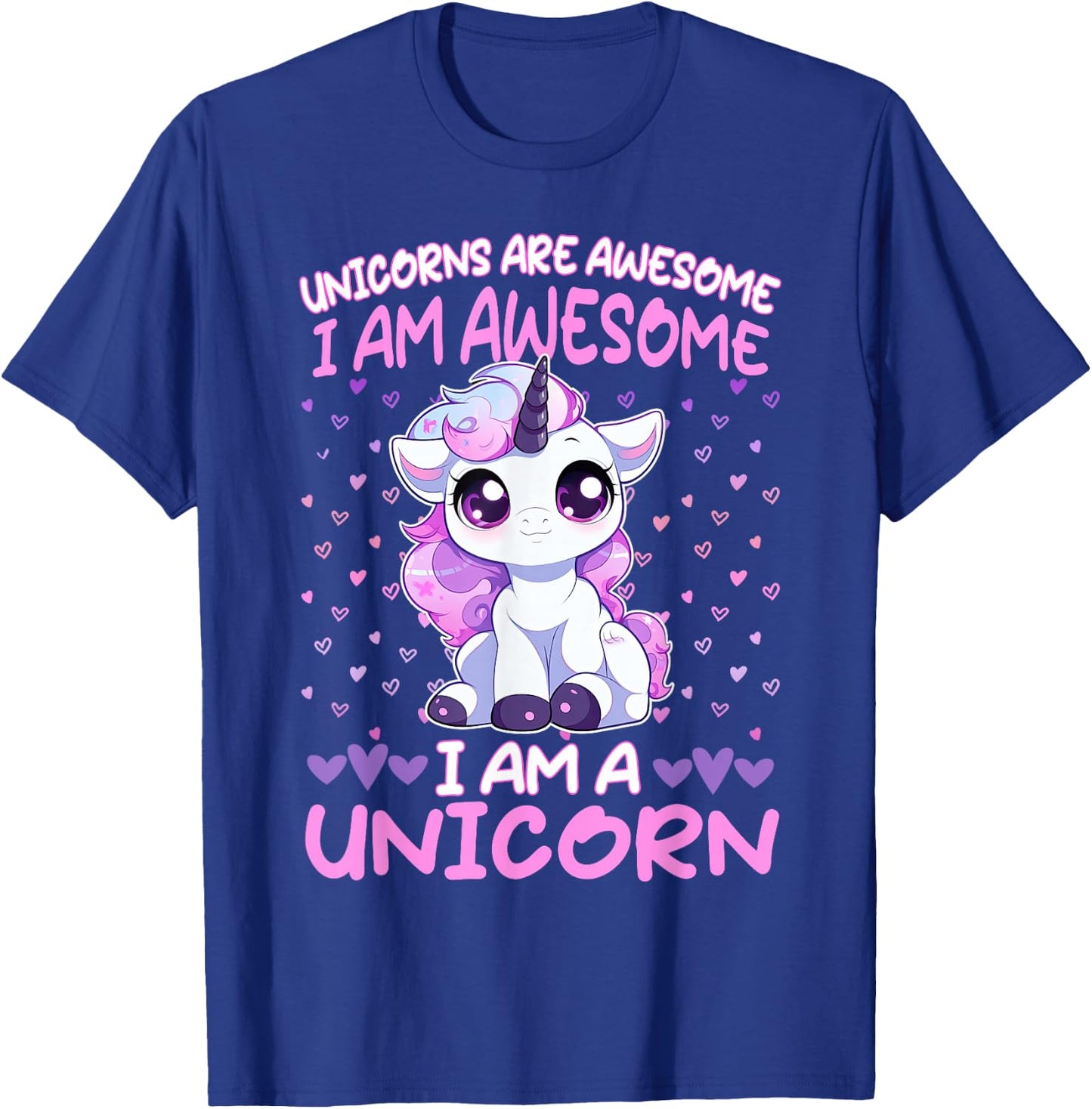 Unicorn Awesome Quote sweet unicorns daughter T-Shirt - T-Shirt | Royal
