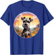 Miniature Schnauzer Lover Cute Rainbow Bridge Puppy Dog Art T-Shirt - T-Shirt | Royal