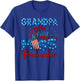 Grandpa of The Little Miss Firecracker 4th of July Birthday T-Shirt - T-Shirt | Royal