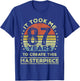 It took me 87 years to create this masterpiece 87th Birthday T-Shirt - T-Shirt | Royal