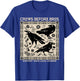 Vintage Funny Crows Before Bros Support Your Local Murder T-Shirt - T-Shirt | Royal