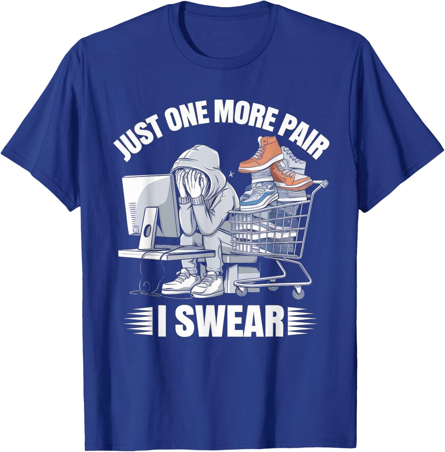 Sneaker Sneakerhead Streetwear Urban T-Shirt - T-Shirt | Royal