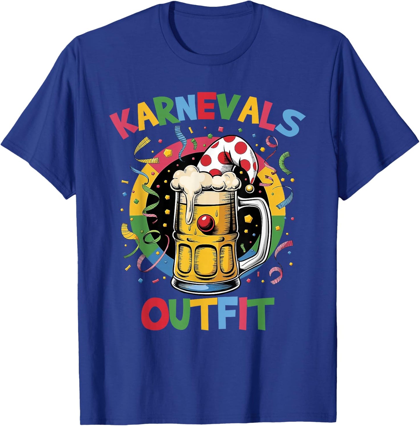 Carnival Costume Men's Funny Carnival Costume Beer Fancy Dress , black T-Shirt - T-Shirt | Royal