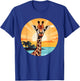 Colorful Giraffe I Kids Giraffe T-Shirt - T-Shirt | Royal