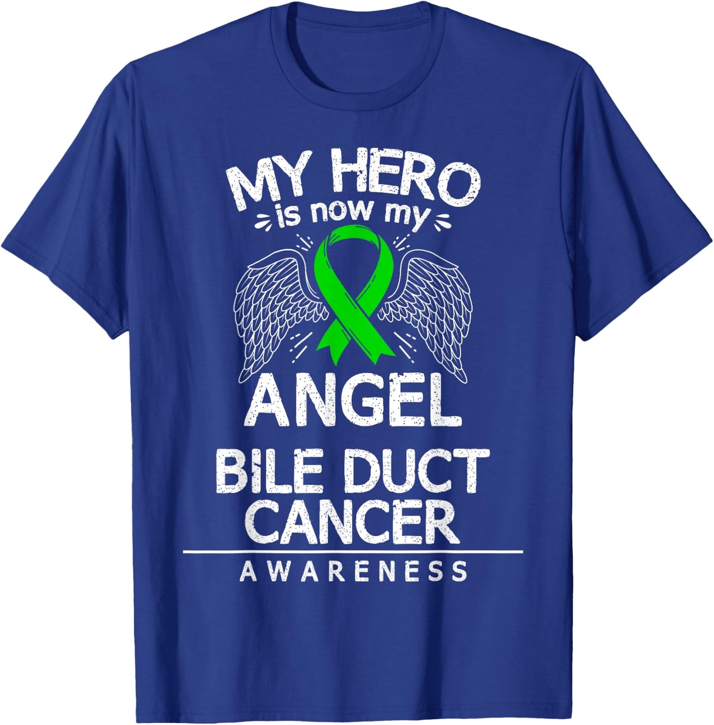 Cholangiocarcinoma Awareness Bile Duct Cancer Survivor T-Shirt - T-Shirt | Royal