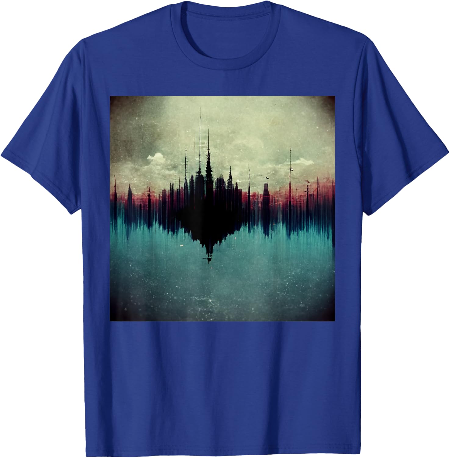 Soundwave Shirt Recording Studio Producer Sound Engineer T-Shirt - T-Shirt | Royal