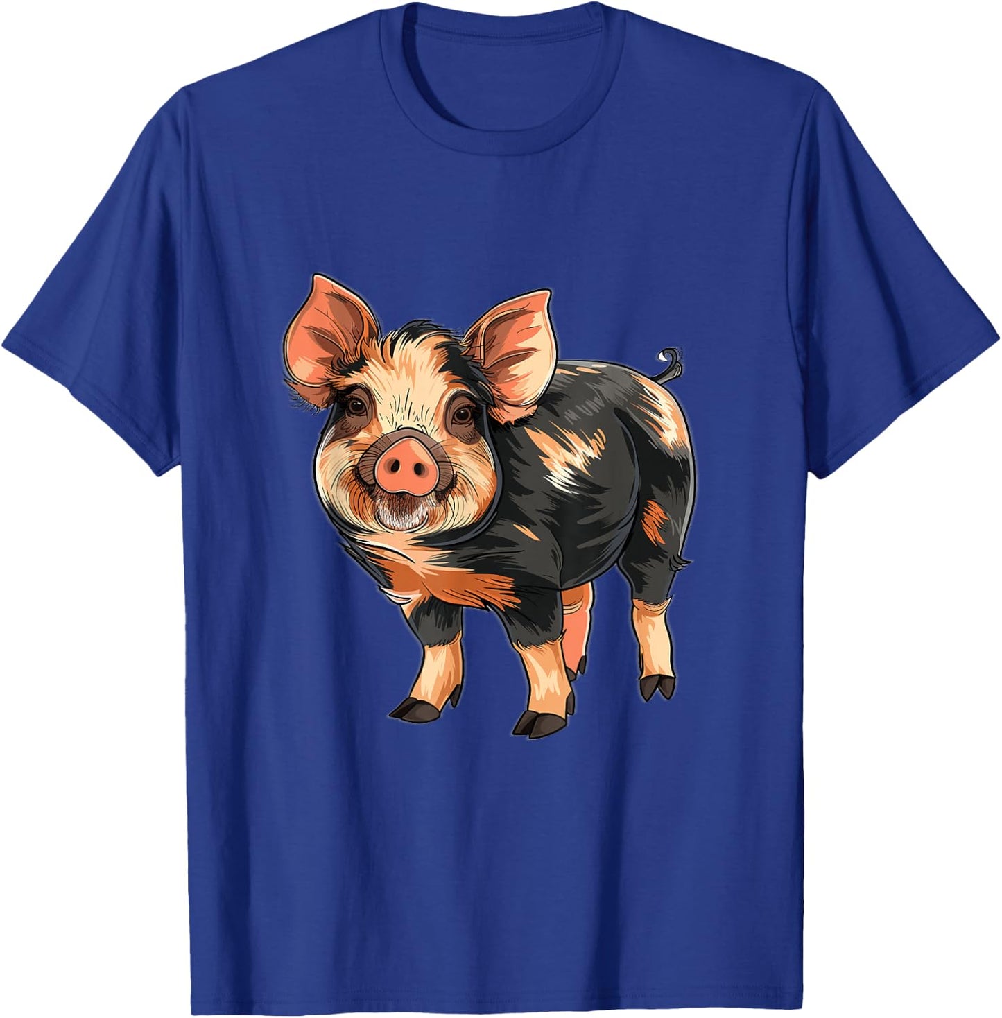 Kune Kune Pig Breeder Kune Kune Lover Kune Kune Pig Girl T-Shirt - T-Shirt | Royal