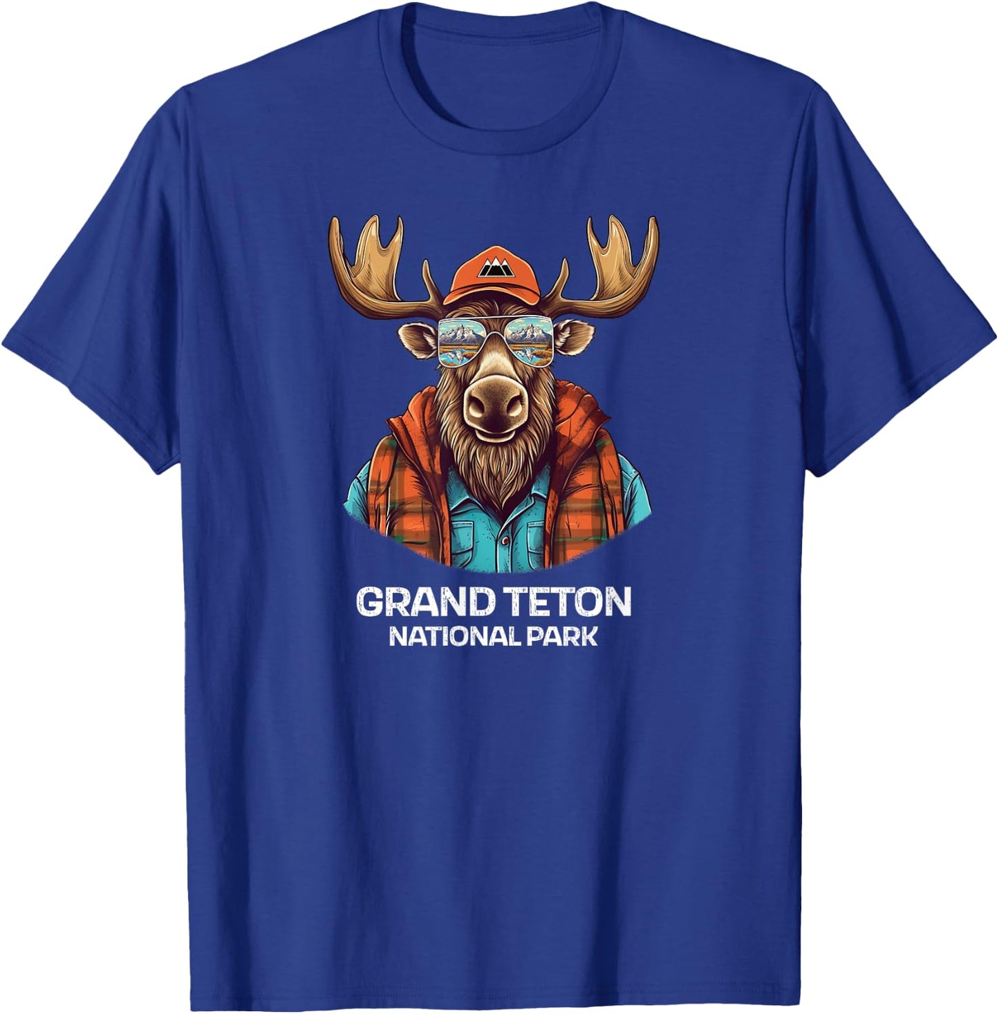 Grand Teton National Park - Moose T-Shirt - T-Shirt | Royal