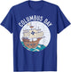 Columbus Day Christopher Columbus Italian American T-Shirt - T-Shirt | Royal
