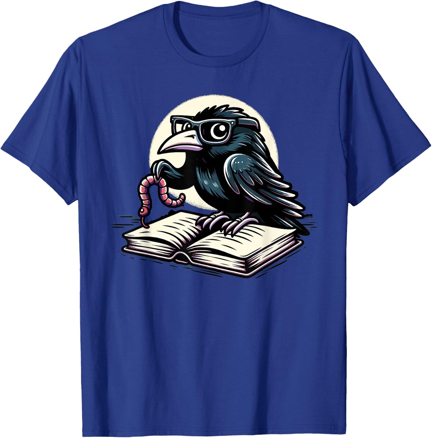 Edgar Allan Poe Raven Gothic Literature Macabre Poetry T-Shirt - T-Shirt | Royal