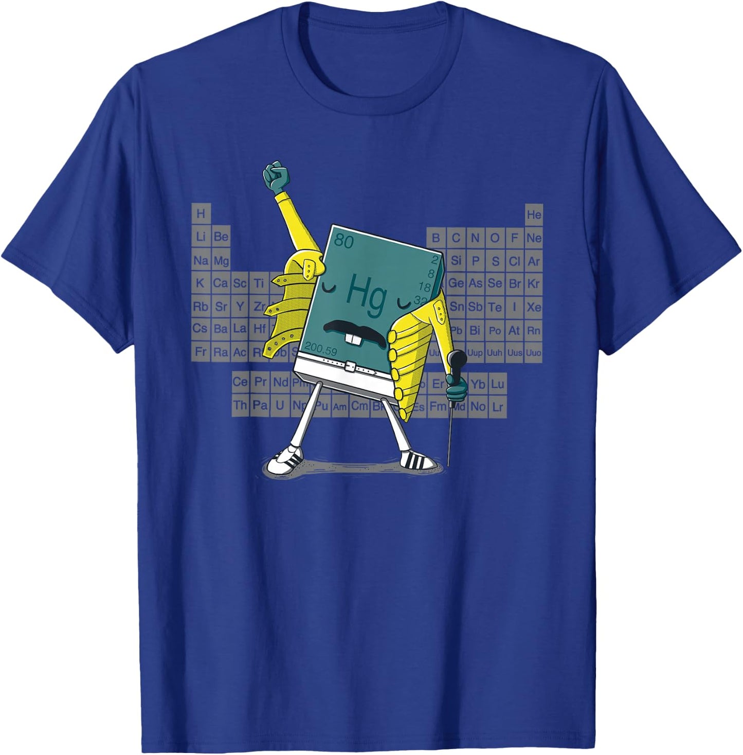 Wissenschaft Chemie Mercury Rock Meme Queen Lol Parodie Freddie T-Shirt - T-Shirt | Royal