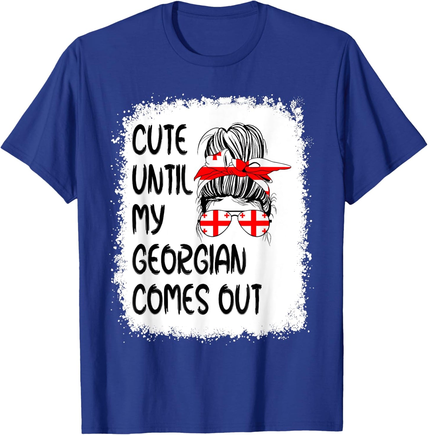 Funny Cute Until My Georgian Comes Out T-Shirt - T-Shirt | Royal