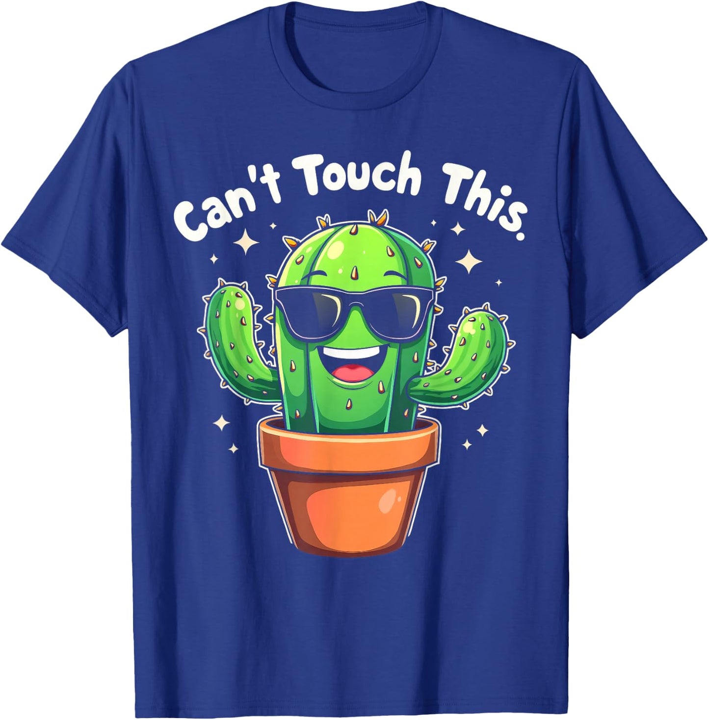 Can't Touch This Cool Cactus T-Shirt - T-Shirt | Royal
