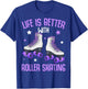 Roller Skates Girls Roller Girl Roller Skates T-Shirt - T-Shirt | Royal