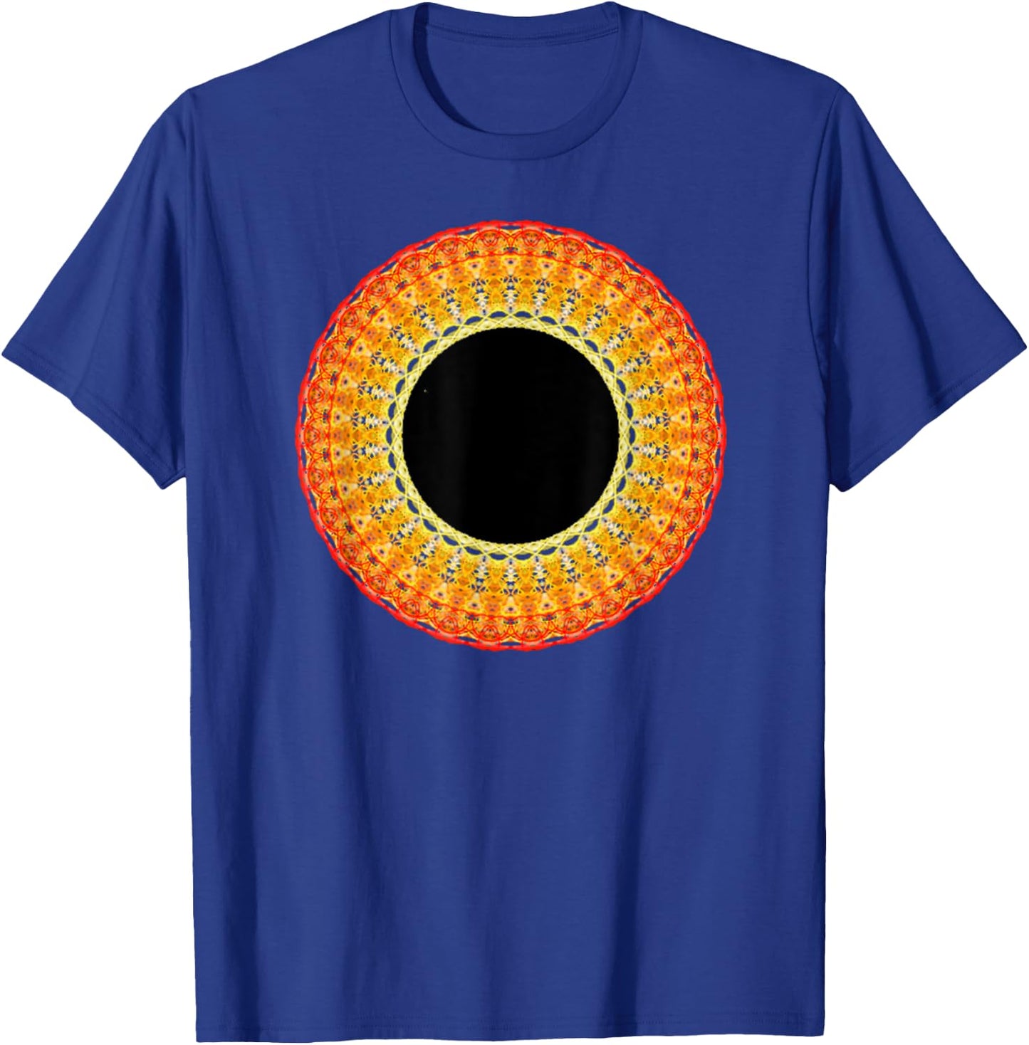Total Solar Eclipse - Mandala Sun Shirt T-Shirt - T-Shirt | Royal