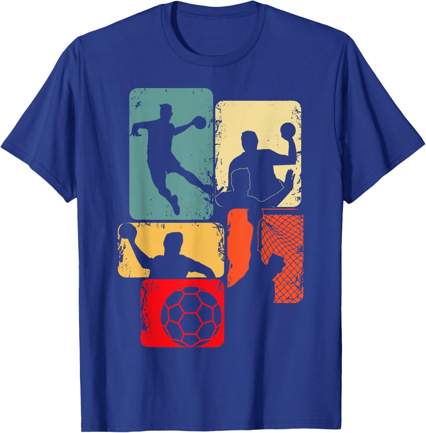 Handball Handballer Boys Children Men T-Shirt - T-Shirt | Royal