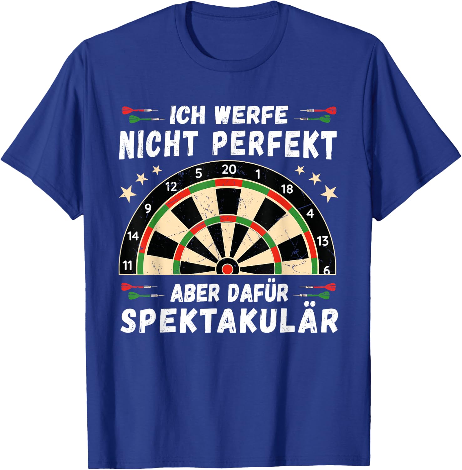 Funny Dart Saying Dartboard Darts Darts Gifts , black, S T-Shirt - T-Shirt | Royal