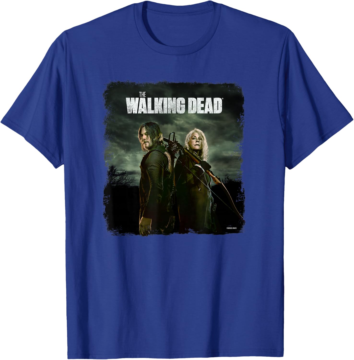 The Walking Dead Daryl and Carol Season 11 , black, s T-Shirt - T-Shirt | Royal