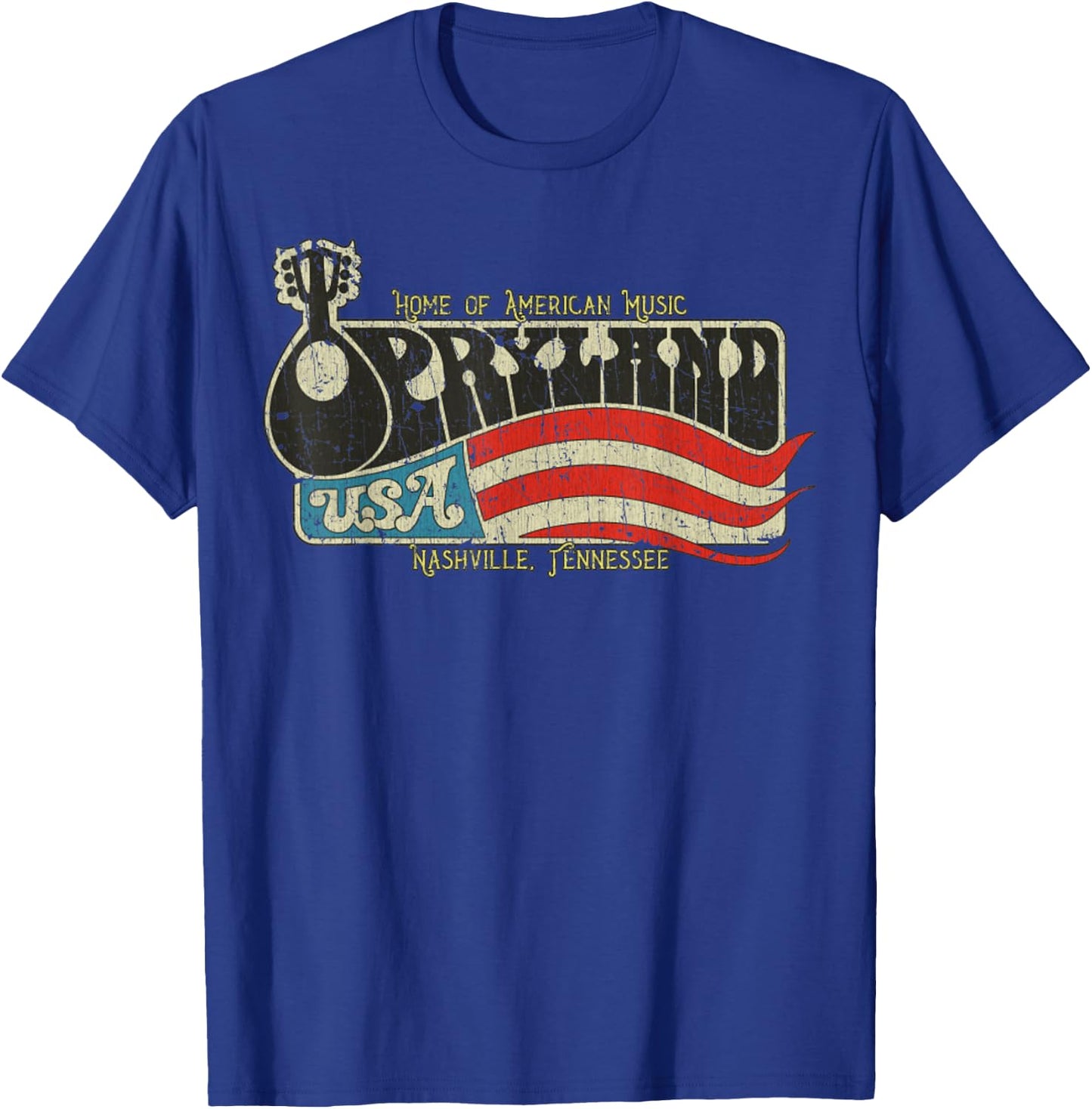 Vintage Opryland USA 1972 T-Shirt - T-Shirt | Royal