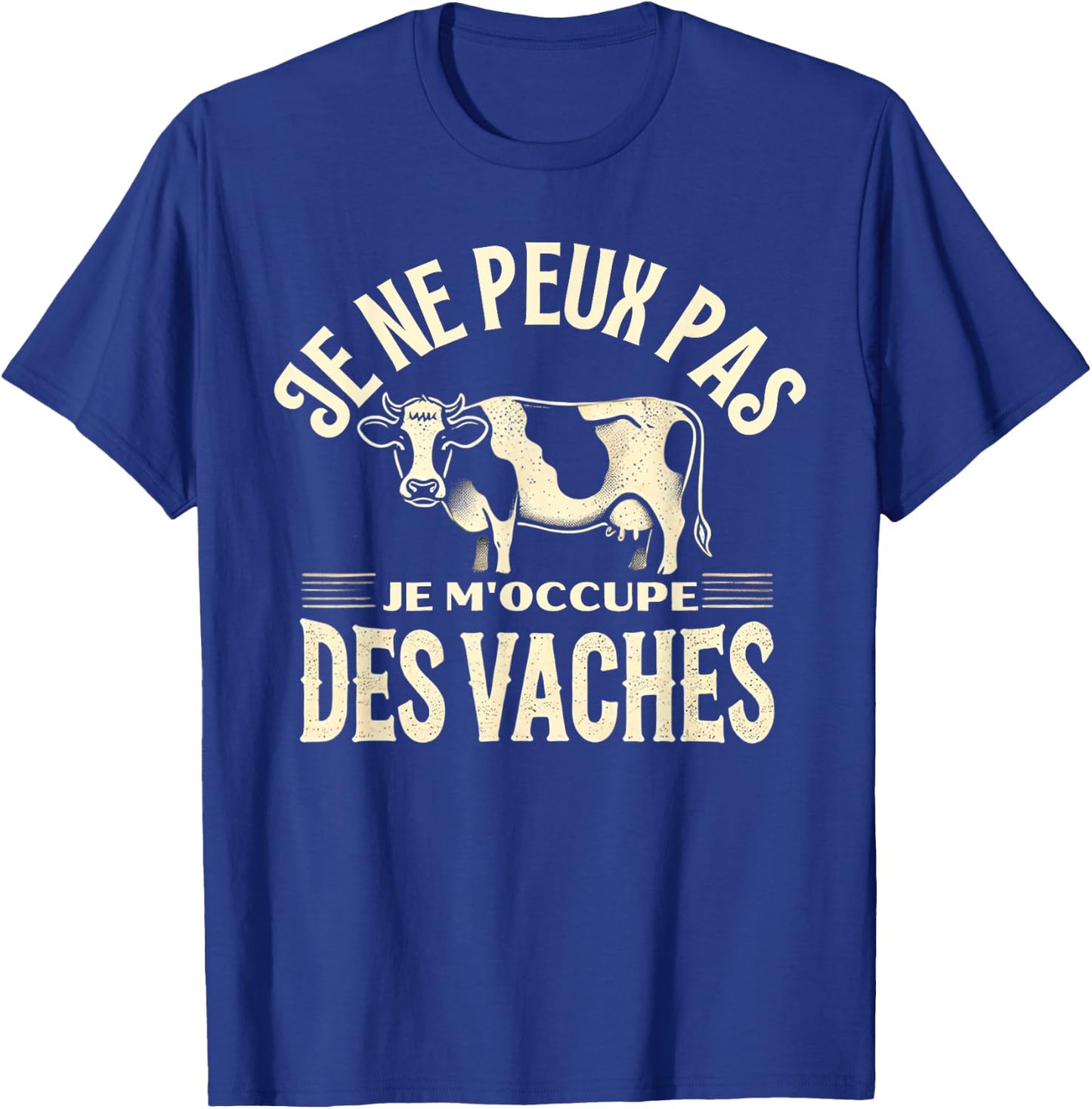 Humour Vache Fermier Agriculteur Vaches T-Shirt - T-Shirt | Royal