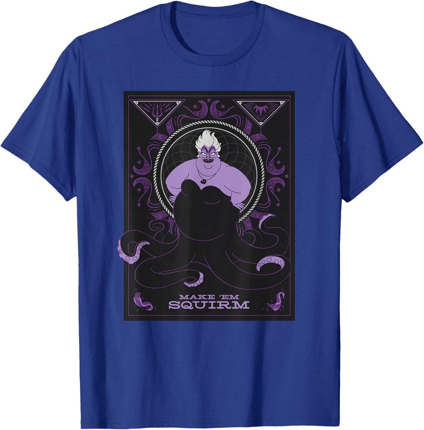 Disney Villains Ursula The Little Mermaid Make ‘Em Squirm T-Shirt - T-Shirt | Royal