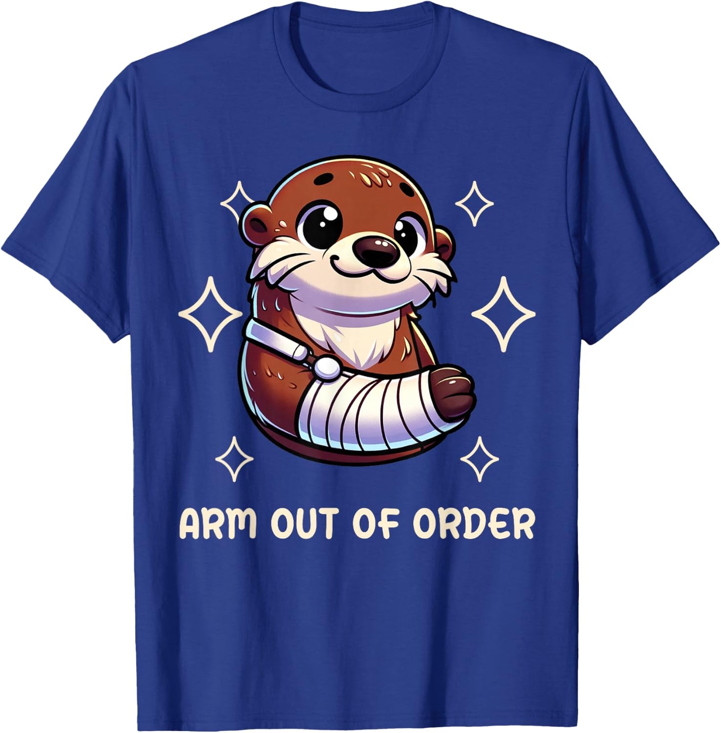 Funny Arm Out Of Order Broken Arm Gifts For Kids T-Shirt - T-Shirt | Royal