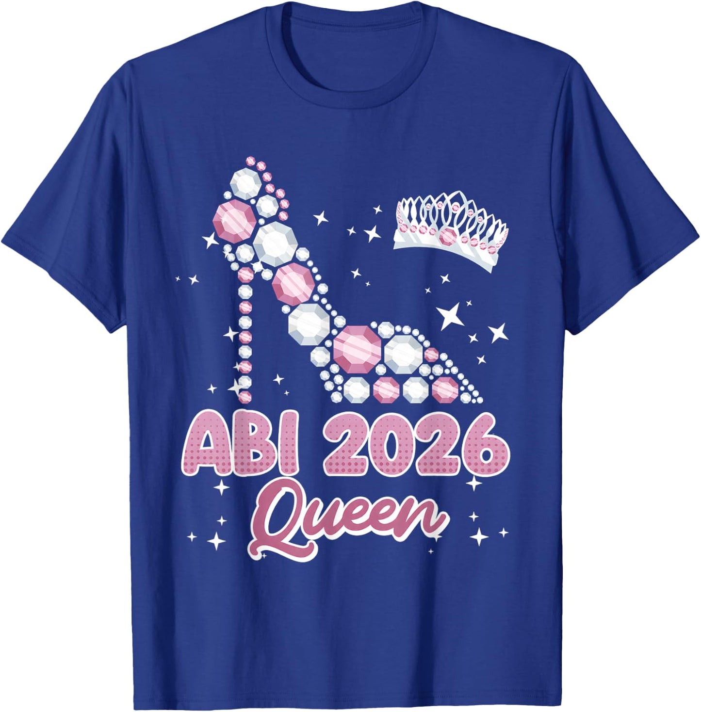 Abitur Queen Abi 2026 Abiturientinnen Lustiges Abitur T-Shirt - T-Shirt | Royal